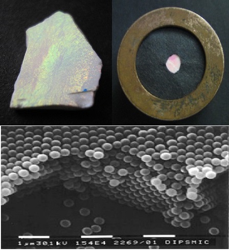 Глобулярні фотонні кристали на основі синтетичних опалів
